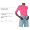 Amazon Essentials Women’s Long-Sleeve Turtleneck Stretch Fleece (Available in Plus Size)(Hot Pink)