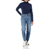 Amazon Essentials Women’s Long-Sleeve Turtleneck Stretch Fleece (Available in Plus Size)(Navy)