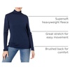 Amazon Essentials Women’s Long-Sleeve Turtleneck Stretch Fleece (Available in Plus Size)(Navy)