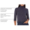Amazon Essentials Women’s Long-Sleeve Turtleneck Stretch Fleece (Available in Plus Size)(Navy Camel Dot)