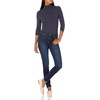 Amazon Essentials Women’s Long-Sleeve Turtleneck Stretch Fleece (Available in Plus Size)(Navy Camel Dot)