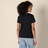 Amazon Essentials Women’s Regular Fit 100% Cotton Crewneck Short Sleeve T-Shirt(Black)