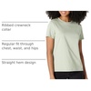Amazon Essentials Women’s Regular Fit 100% Cotton Crewneck Short Sleeve T-Shirt(Sage Green)