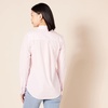 Amazon Essentials Women’s Regular-Fit Long-Sleeve Button-Down Cotton Poplin Shirt, Business Casual(Pink Stripe)