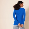 Amazon Essentials Women’s Regular-Fit Long-Sleeve Crewneck T-Shirt (Available in Plus Size)(Bright Blue)