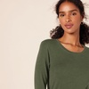 Amazon Essentials Women’s Regular-Fit Long-Sleeve Crewneck T-Shirt (Available in Plus Size)(Olive)