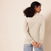 Amazon Essentials Women’s Regular-Fit Long-Sleeve Crewneck T-Shirt (Available in Plus Size)(Tan Heather)