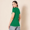 Amazon Essentials Women’s Regular-Fit Short-Sleeve Crewneck T-Shirt, Multipacks(2-pack Green/Light Pink)