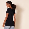Amazon Essentials Women’s Regular-Fit Short-Sleeve Crewneck T-Shirt, Multipacks(Black)