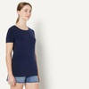 Amazon Essentials Women’s Regular-Fit Short-Sleeve Crewneck T-Shirt, Multipacks(Dark Green/Navy)