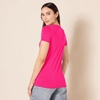 Amazon Essentials Women’s Regular-Fit Short-Sleeve Crewneck T-Shirt, Multipacks(Hot Pink/White)
