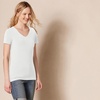 Amazon Essentials Women’s Regular-Fit Short-Sleeve Crewneck T-Shirt, Multipacks(Oatmeal Heather/White)