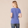 Amazon Essentials Women’s Regular-Fit Short-Sleeve Crewneck T-Shirt, Multipacks(Purple Blue/White)