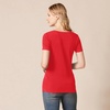 Amazon Essentials Women’s Regular-Fit Short-Sleeve Crewneck T-Shirt, Multipacks(Red/White)