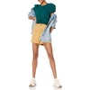 Amazon Essentials Women’s Regular-Fit Twist Puff Sleeve Crewneck T-Shirt(Botanical Green)