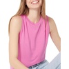 Amazon Essentials Women’s Relaxed-Fit Loose Fit Sleeveless Muscle Tank Top(Bright Pink)