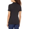 Amazon Essentials Women’s Short-Sleeve Collared Polo Shirt (Available in Plus Size)(Black)