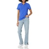Amazon Essentials Women’s Short-Sleeve Collared Polo Shirt (Available in Plus Size)(Blue)