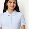 Amazon Essentials Women’s Short-Sleeve Collared Polo Shirt (Available in Plus Size)(Light Blue)