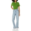 Amazon Essentials Women’s Short-Sleeve Collared Polo Shirt (Available in Plus Size)(Light Olive)