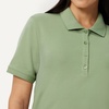 Amazon Essentials Women’s Short-Sleeve Collared Polo Shirt (Available in Plus Size)(Sage Green)