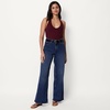 Amazon Essentials Women’s Slim-Fit Ribbed Halter Top(Dark Burgundy)
