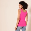 Amazon Essentials Women’s Slim-Fit Ribbed Scoop Neck Tank Tops, Pack of 2(Bright Pink/Grey Heather)