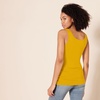 Amazon Essentials Women’s Slim-Fit Ribbed Scoop Neck Tank Tops, Pack of 2(Dark Olive/Dark Golden Yellow)