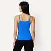 Amazon Essentials Women’s Slim-Fit Ribbed Tank Top(Blue)