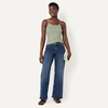 Amazon Essentials Women’s Slim-Fit Ribbed Tank Top(Dark Sage Green)