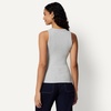 Amazon Essentials Women’s Slim-Fit Ribbed Tank Top(Light Grey Heather)