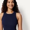 Amazon Essentials Women’s Slim-Fit Ribbed Tank Top(Navy)