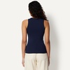 Amazon Essentials Women’s Slim-Fit Ribbed Tank Top(Navy)