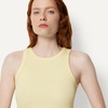 Amazon Essentials Women’s Slim-Fit Ribbed Tank Top(Pastel Yellow)