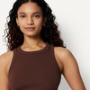 Amazon Essentials Women’s Slim-Fit Ribbed Tank Top(Rich Hazel)