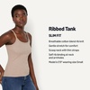 Amazon Essentials Women’s Slim-Fit Ribbed Tank Top(Taupe)