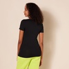 Amazon Essentials Women’s Slim-Fit Short-Sleeve V-Neck T-Shirt, Pack of 2(Black)