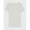 Amazon Essentials Women’s Slim-Fit Short-Sleeve V-Neck T-Shirt, Pack of 2(Charcoal Heather/Light Grey Heather)