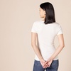 Amazon Essentials Women’s Slim-Fit Short-Sleeve V-Neck T-Shirt, Pack of 2(White)
