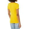 Amazon Essentials Women’s Slim-Fit Short-Sleeve V-Neck T-Shirt, Pack of 2(White/Lemon Yellow)