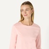 Amazon Essentials Women’s Soft 100% Cotton Regular-Fit Long-Sleeve Crewneck T-Shirt(Rose)