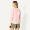 Amazon Essentials Women’s Soft 100% Cotton Regular-Fit Long-Sleeve Crewneck T-Shirt(Rose)