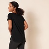 Amazon Essentials Women’s Studio Relaxed-Fit Lightweight Crewneck T-Shirt (Available in Plus Size)(Black)