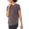 Amazon Essentials Women’s Studio Relaxed-Fit Lightweight Crewneck T-Shirt (Available in Plus Size)(Black Confetti Print)