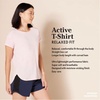 Amazon Essentials Women’s Studio Relaxed-Fit Lightweight Crewneck T-Shirt (Available in Plus Size)(Light Pink)
