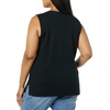 Amazon Essentials Women’s Ultra Soft V-Neck Sweater Vest(Black)