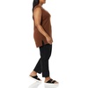 Amazon Essentials Women’s Ultra Soft V-Neck Sweater Vest(Chocolate Heather)