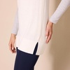 Amazon Essentials Women’s Ultra Soft V-Neck Sweater Vest(Ivory)