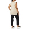 Amazon Essentials Women’s Ultra Soft V-Neck Sweater Vest(Taupe)