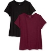 Black/Burgundy Space Dye